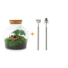 DIY terrarium - Little Joe - ↕ 21,5 cm - Rake + Shovel